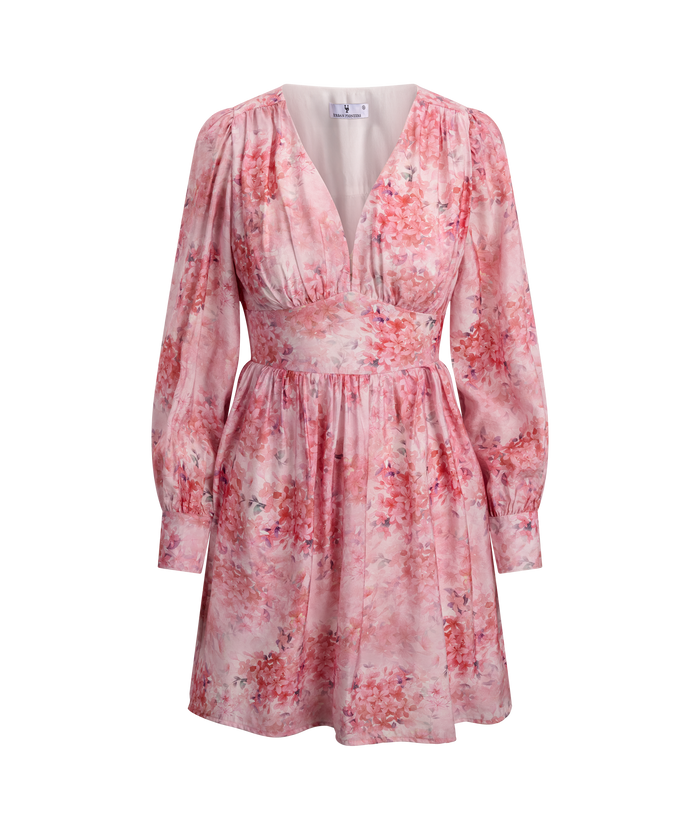 PINK FLOWER AOP / XS