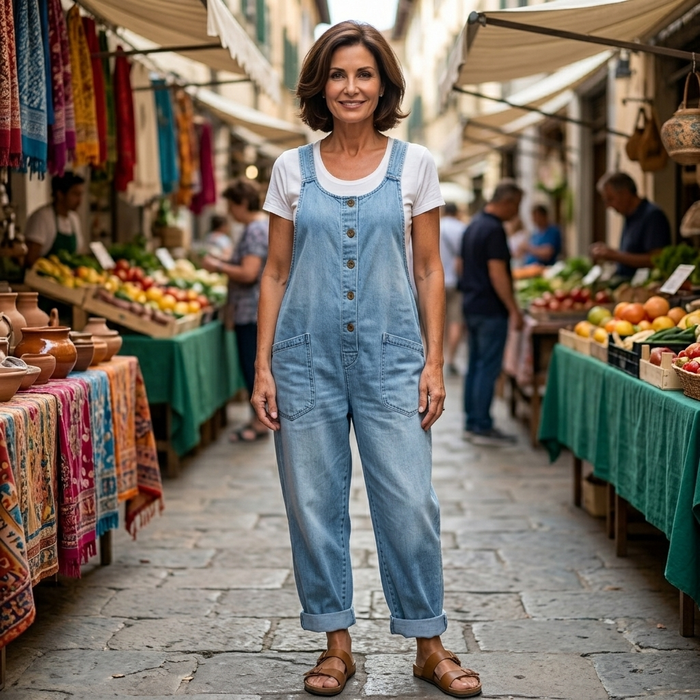 Saylor | Classic Overall Dress