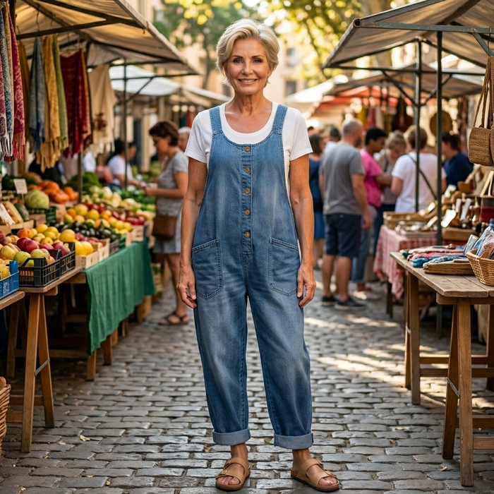 Saylor | Classic Overall Dress