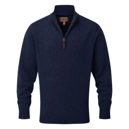 Schoffel Lewis Lambswool 1/4 Zip Jumper