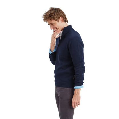 Schoffel Lewis Lambswool 1/4 Zip Jumper