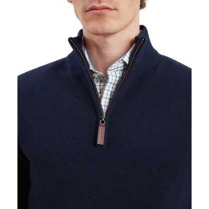 Schoffel Lewis Lambswool 1/4 Zip Jumper