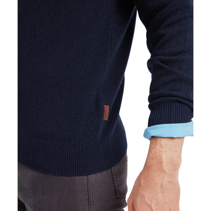Schoffel Lewis Lambswool 1/4 Zip Jumper