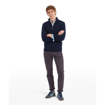 Schoffel Lewis Lambswool 1/4 Zip Jumper