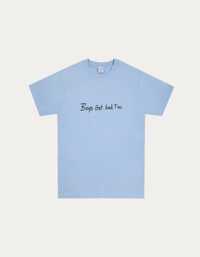 SCRIBBLE TEE BABY BLUE