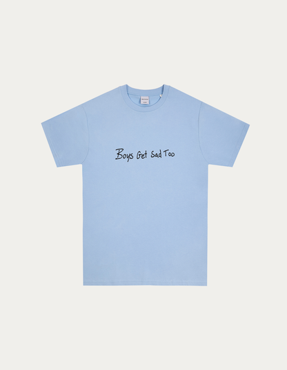 SCRIBBLE TEE BABY BLUE