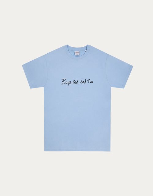 SCRIBBLE TEE BABY BLUE