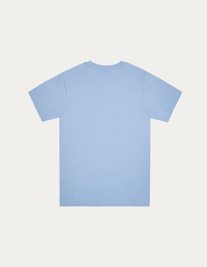 SCRIBBLE TEE BABY BLUE