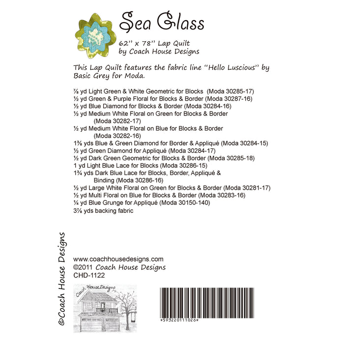 Sea Glass Quilt Pattern