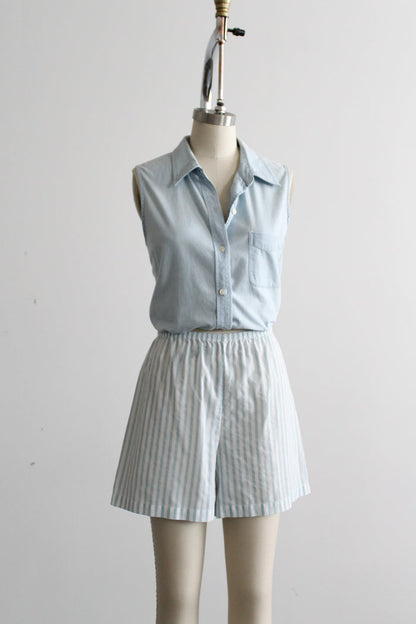 seaglass stripe shorts