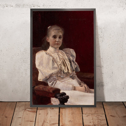 A framed image of