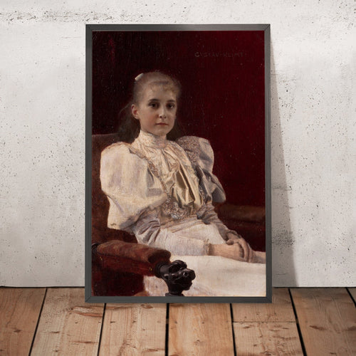 A framed image of