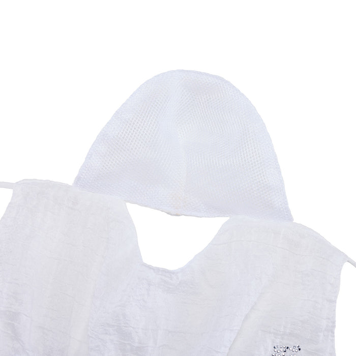 Seersucker 3D Mask (White)