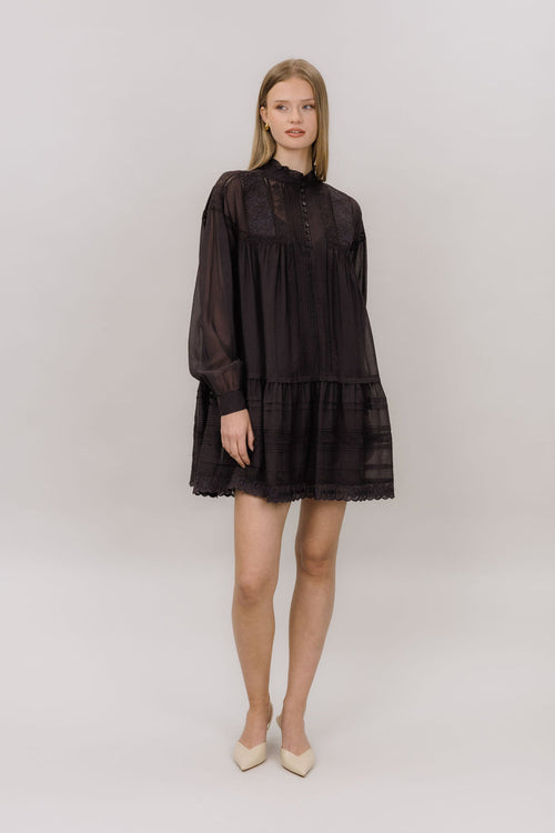 Urban Pioneers Female Selestina Dress DRESS ESPRESSO