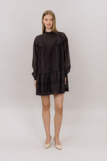 Urban Pioneers Female Selestina Dress DRESS ESPRESSO