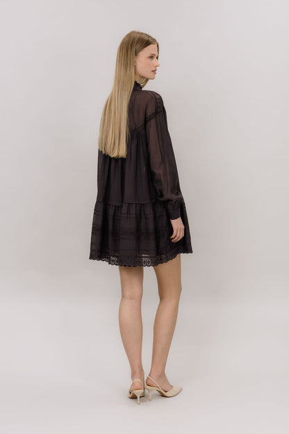Urban Pioneers Female Selestina Dress DRESS ESPRESSO