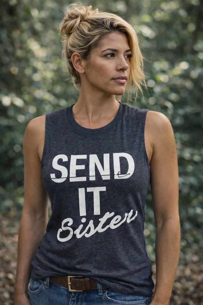 Send it Sister Muscle Tank