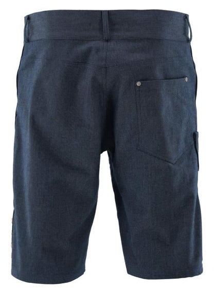 Sepp — Trachten Bermuda Textile Short, Navy