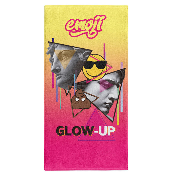 Serviette microfibre - Emoji Glow-Up