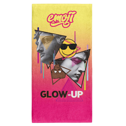 Serviette microfibre - Emoji Glow-Up