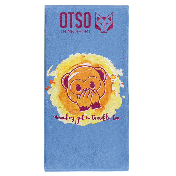 Serviette microfibre -Emoji Monkey See