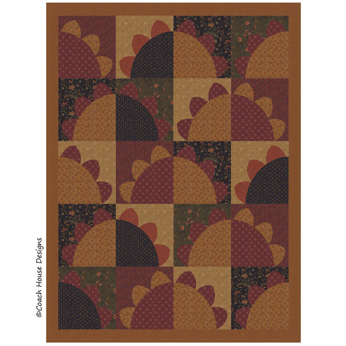 Setting Suns Quilt Pattern