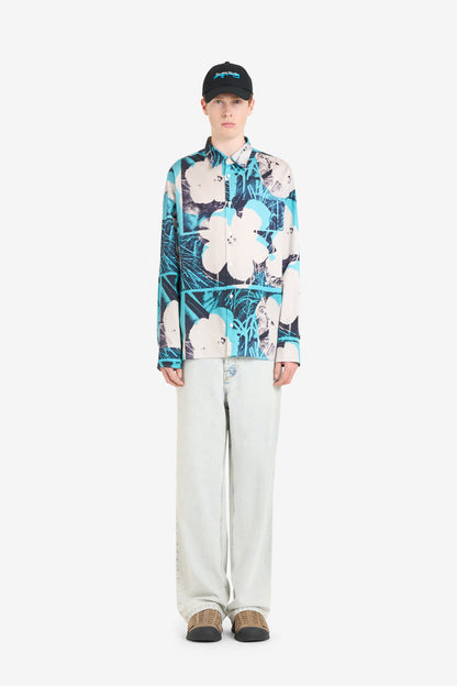 ETUDES STUDIO + ANDY WARHOL FLOWER SHIRT 2