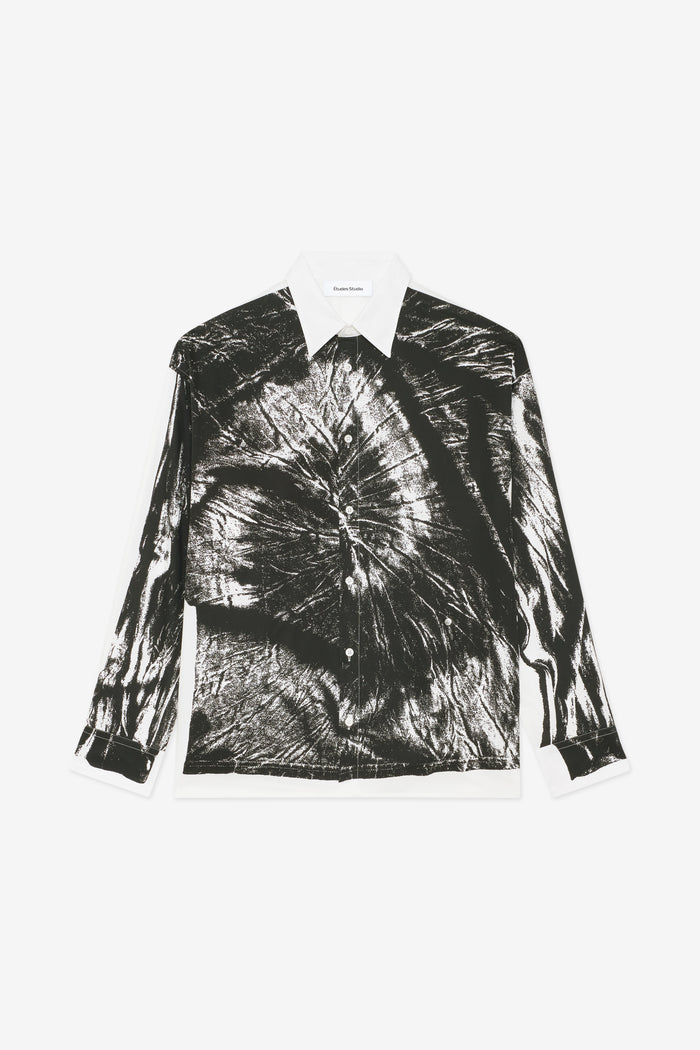 ETUDES STUDIO SHIRT TROMPE L'OEIL WHITE 1