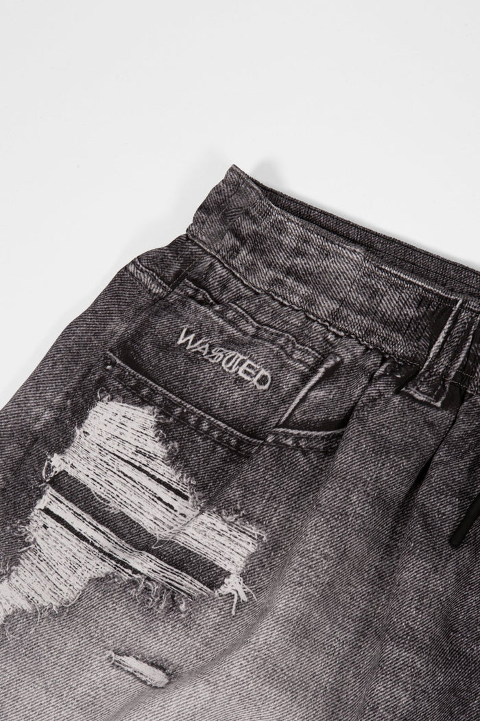 Short de Bain Trompe L'oeil - WASTED PARIS