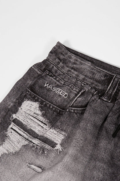 Short de Bain Trompe L'oeil - WASTED PARIS
