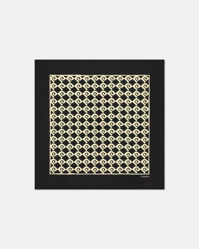 Shoul - Silk scarf - Diamond Check