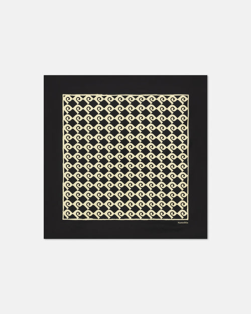 Shoul - Silk scarf - Diamond Check