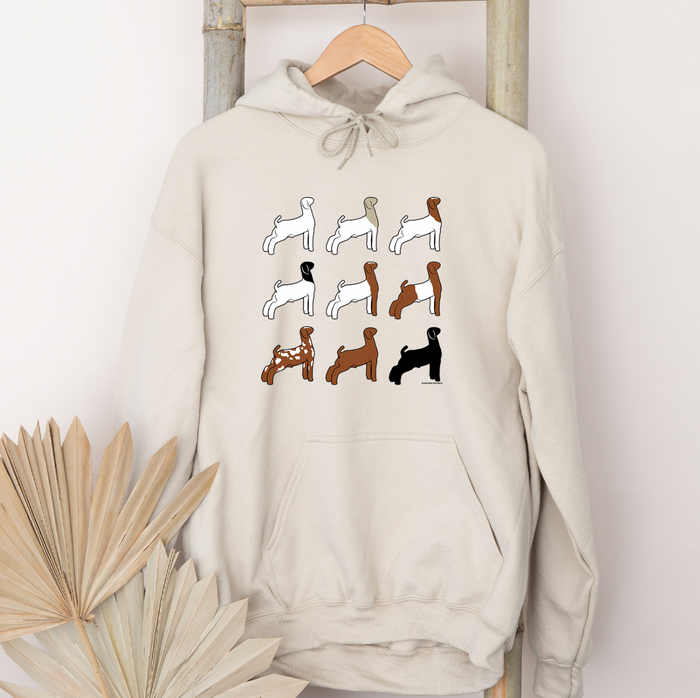 Show Goat Color Breeds– Hoodie