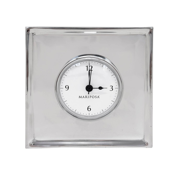 Signature Engravable Square Clock - Becket Hitch