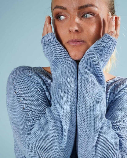 Silk Sweater, No 14 knitting kit