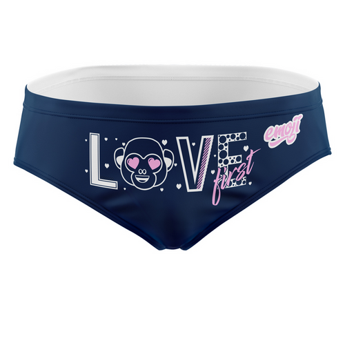 Slip de bain - Emoji Love First