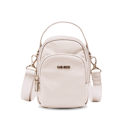 Mała torba crossbody ROSELLA BEIGE ROSELLA COLLECTION