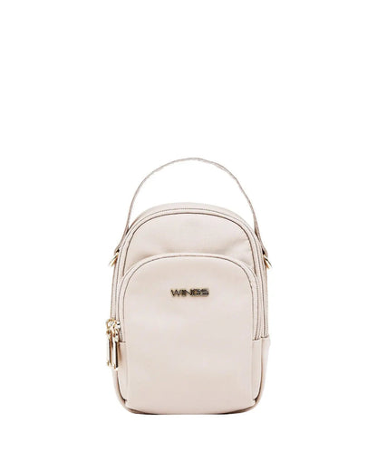 Mała torba crossbody ROSELLA BEIGE ROSELLA COLLECTION