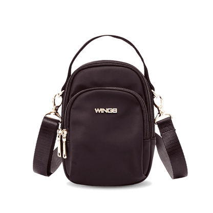 Mała torba crossbody ROSELLA BLACK ROSELLA COLLECTION