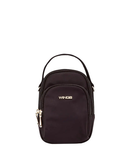Mała torba crossbody ROSELLA BLACK ROSELLA COLLECTION