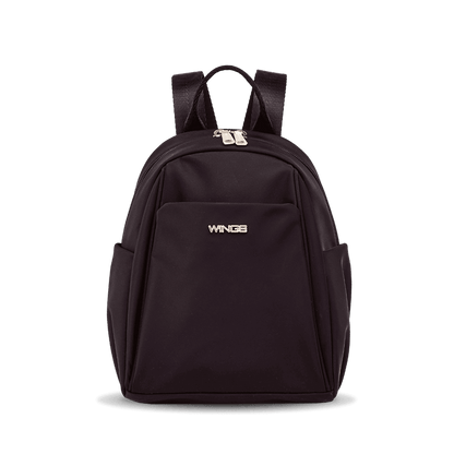 Small urban backpack WINGS ROSELLA BLACK