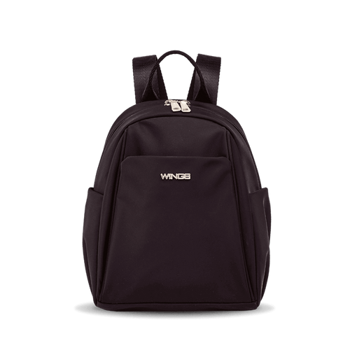 Small urban backpack WINGS ROSELLA BLACK