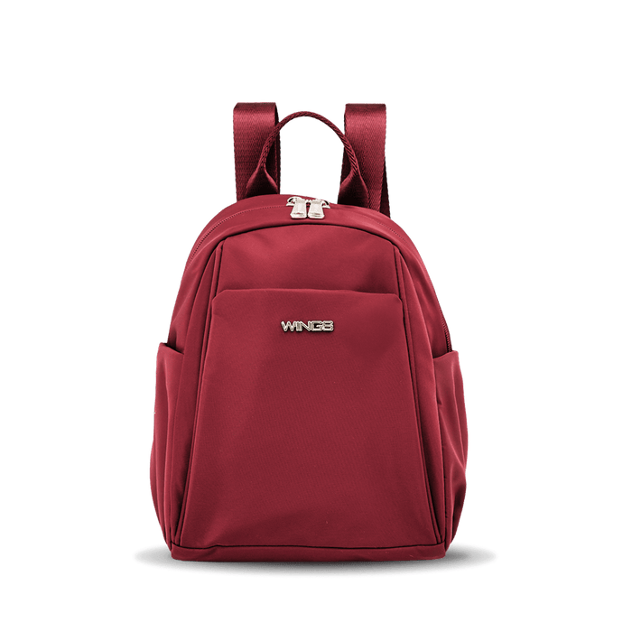 Small urban backpack WINGS ROSELLA DARK RED