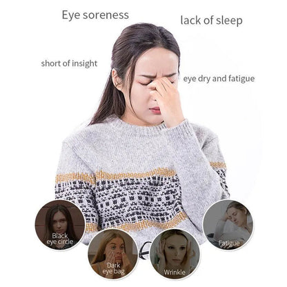 Smart Eye Massager Mask with Heating - xinghaoya official store