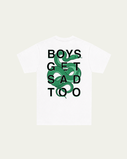 SNAKE WHITE TEE