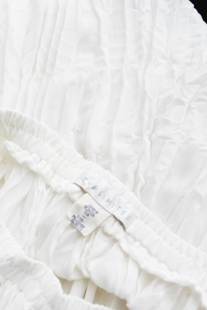 snowdrop sheer maxi skirt