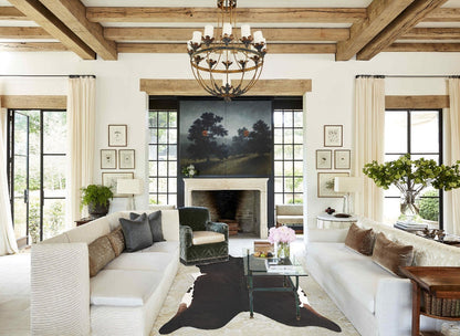 Solid Black Cowhide Rug #B4052