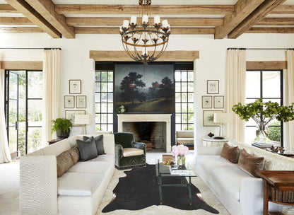 Solid Black Cowhide Rug #B4065
