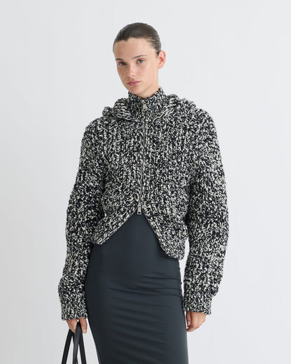 Sonnet - Jacket - Black/White