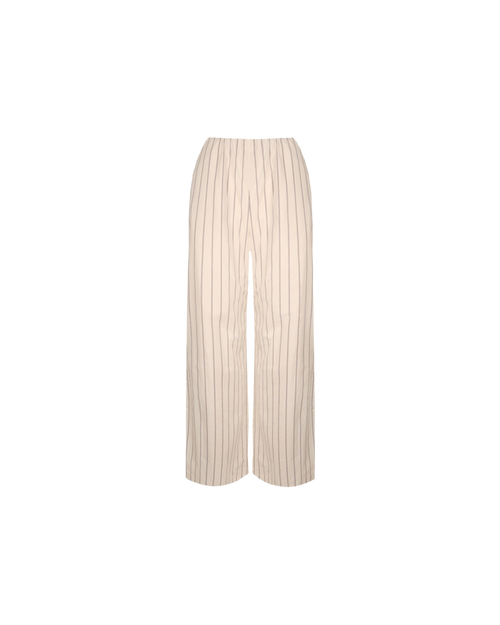 SONNY PANT COFFEE CREAM STRIPE
